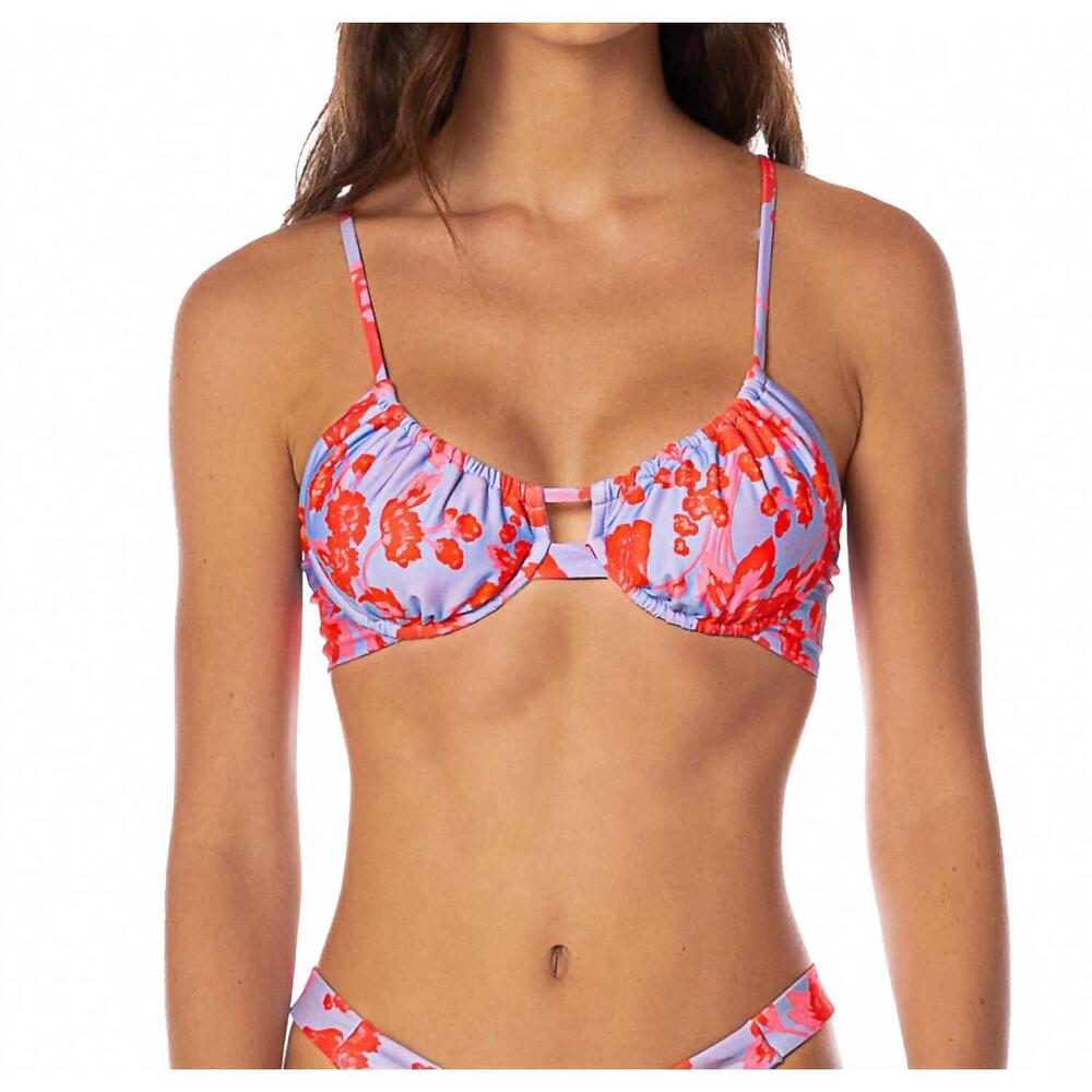 NEW MAAJI jady unmolded underwire bikini top in lavender dream - Picture 4 of 4